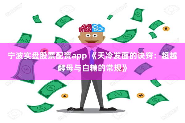 宁波实盘股票配资app 《天冷发面的诀窍：超越酵母与白糖的常规》